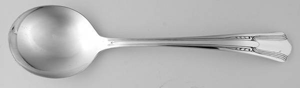 Lady Betty (Silverplate, 1940) Round Bowl Soup Spoon (Gumbo)