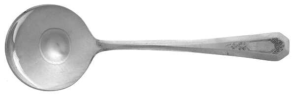 La France (Silverplate, 1920) Round Bowl Soup Spoon (Bouillon)