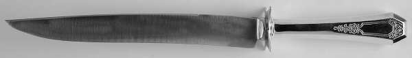 La France (Silverplate, 1920) Large Stainless Blade Roast Carving Knife