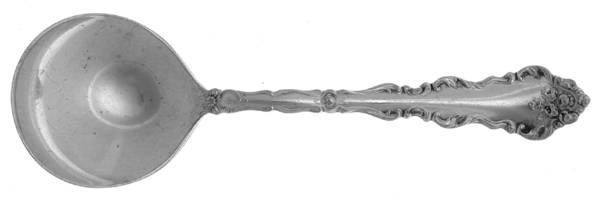 Lafayette (Silverplate, 1908) Round Bowl Soup Spoon (Bouillon)