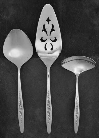 Laurel Mist (Silverplate, 1966) 3 Piece Completer Set