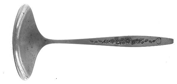 Laurel Mist (Silverplate, 1966) Solid Gravy Ladle