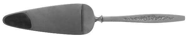 Laurel Mist (Silverplate, 1966) Pie Server with Stainless Blade
