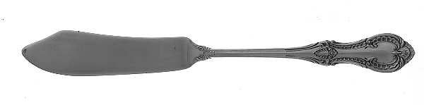 Lambeth Manor (Sterling, 1952, No Monograms) Flat Handle Master Butter Knife