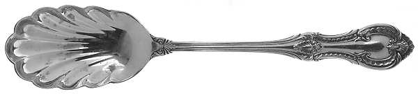 Lambeth Manor (Sterling, 1952, No Monograms) Sugar Shell Spoon