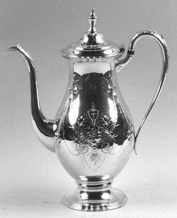 Lady Mary (Silverplate, Hollowware) Silverplate Coffee Pot