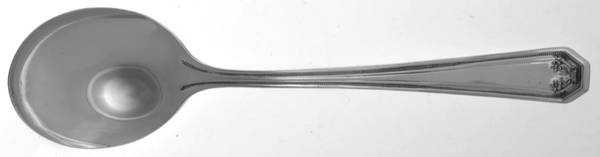 Lancaster (Silverplate, 1939) Round Bowl Soup Spoon (Gumbo)