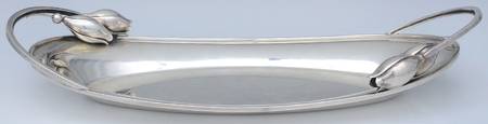 La Paglia Designed (Sterling, Hollowware) 13" Bread Tray
