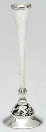 La Paglia Designed (Sterling, Hollowware) Sterling Candlestick