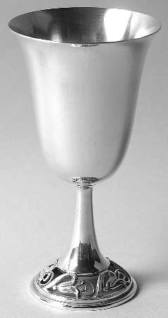 La Paglia Designed (Sterling, Hollowware) Water Goblet