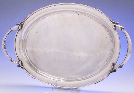La Paglia Designed (Sterling, Hollowware) Large Waiter Tray