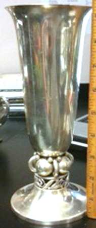 La Paglia Designed (Sterling, Hollowware) 9" Vase