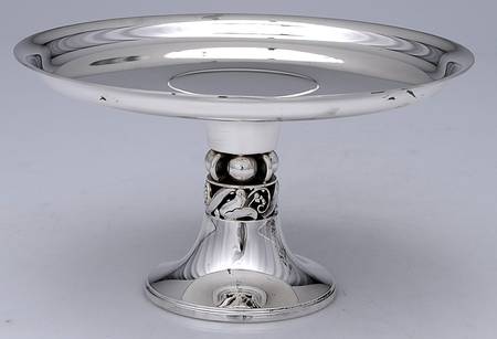 La Paglia Designed (Sterling, Hollowware) Round Compote (Height X Width)