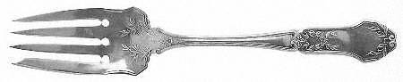 La Rochelle (Sterling, 1909) Individual Salad Fork