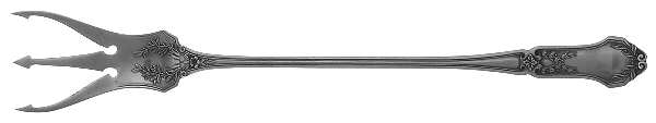 La Rochelle (Sterling, 1909) Large Lettuce Serving Fork