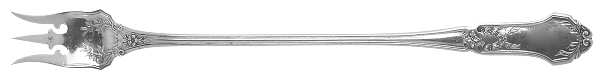 La Rochelle (Sterling, 1909) Long Handle Pickle/Olive Fork