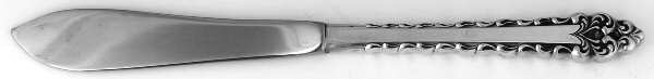 Lastrada (Sterling, 1972) Hollow Handle Master Butter Knife