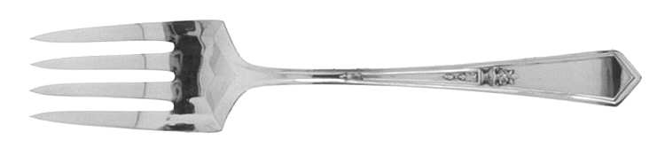 La Touraine (Silverplate, 1920) Individual Salad Fork