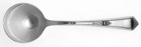 La Touraine (Silverplate, 1920) Round Bowl Soup Spoon (Bouillon)