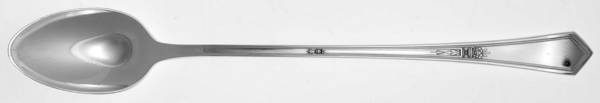 La Touraine (Silverplate, 1920) Iced Tea Spoon