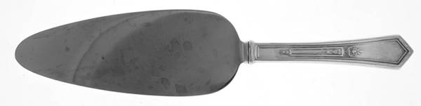 La Touraine (Silverplate, 1920) Pie Server with Stainless Blade