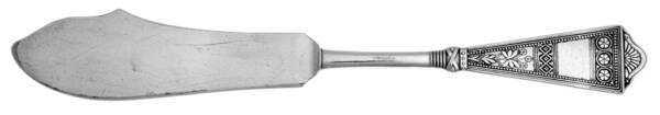 Laurel (Silverplate, 1878) Flat Handle Master Butter Knife