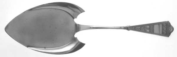 Laurel (Silverplate, 1878) Solid Pie Server