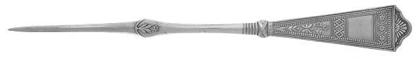 Laurel (Silverplate, 1878) Solid Nut Pick