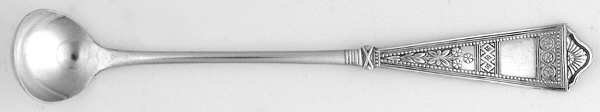 Laurel (Silverplate, 1878) Mustard Spoon
