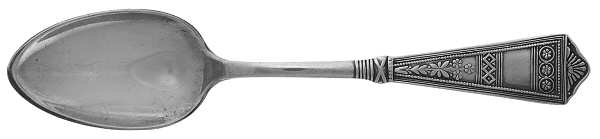 Laurel (Silverplate, 1878) Demitasse Spoon