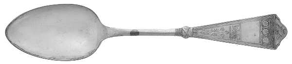 Laurel (Silverplate, 1878) Place/Oval Soup Spoon