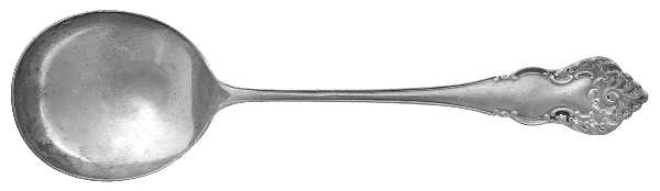 Laurence (Silverplate, 1901) Round Bowl Soup Spoon (Gumbo)