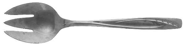 Lawncrest (Stainless) Small Solid Cold Meat Serving Fork