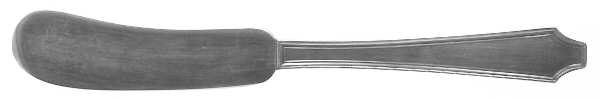 Legacy (Silverplate, 1928) Flat Handle Butter Spreader by International Silver