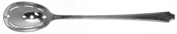 Legacy (Silverplate, 1928) Pierced Bowl Short Handle Olive Spoon