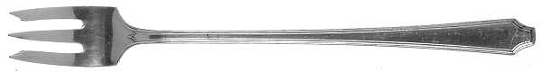 Legacy (Silverplate, 1928) Cocktail/Seafood Fork by International Silver