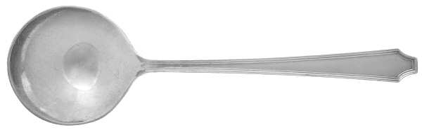 Legacy (Silverplate, 1928) Round Bowl Soup Spoon (Bouillon) by International Silver