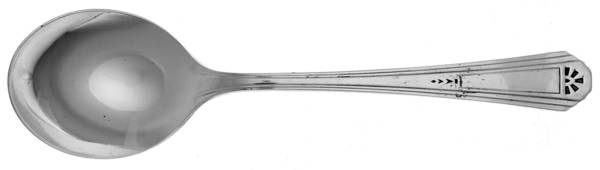 Legion (Silverplate, 1931) Round Bowl Soup Spoon (Gumbo)
