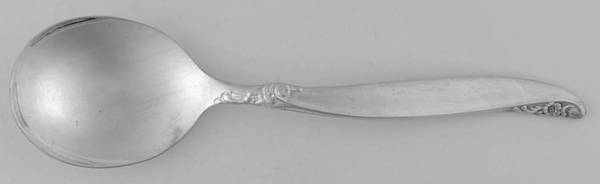 Leilani (Silverplate, 1961) Round Bowl Soup Spoon (Cream Soup)