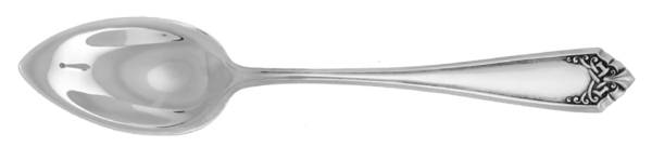 Leicester (Sterling, 1911, No Monograms) Fruit/Orange Spoon