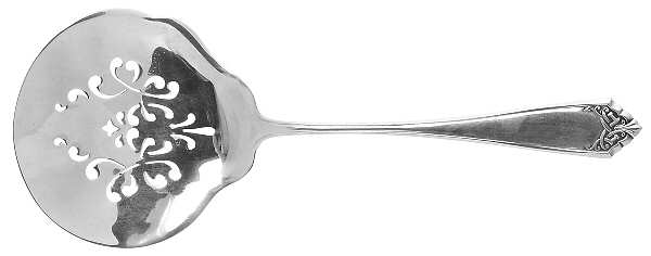 Leicester (Sterling, 1911, No Monograms) Tomato Server, Solid Piece