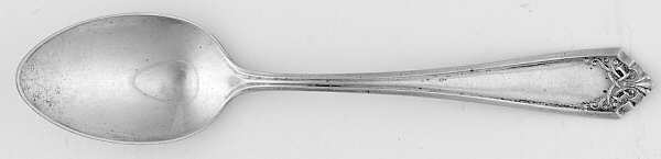 Leicester (Sterling, 1911, No Monograms) Five O'Clock Teaspoon