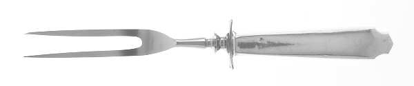 Lenox (Sterling, 1929) Small Steak Carving Fork with Stainless Prongs