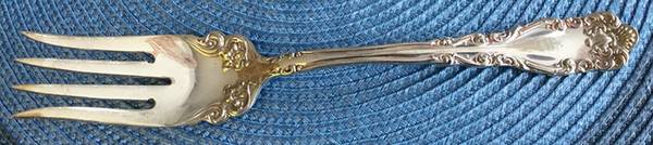 Lexington (Silverplate, 1904) Medium Solid Cold Meat Serving Fork