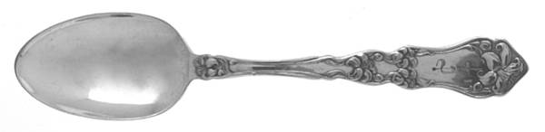 Lily (Silverplate, 1908) Monogram Teaspoon
