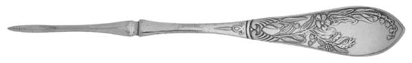 Lily (Silverplate, 1874) Solid Nut Pick