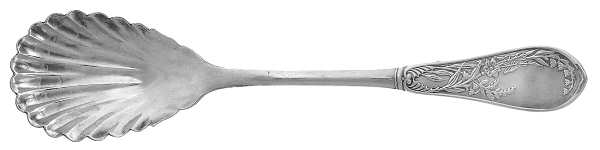 Lily (Silverplate, 1874) Sugar Shell Spoon