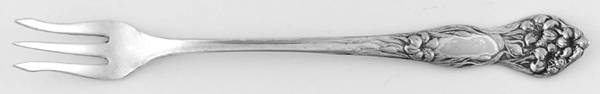 Lilyta (Silverplate, 1909, No Monograms) Ice Cream Fork