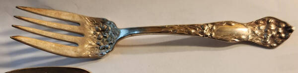 Lilyta (Silverplate, 1909, No Monograms) Individual Salad Fork