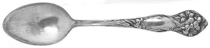 Lilyta (Silverplate, 1909, No Monograms) Teaspoon